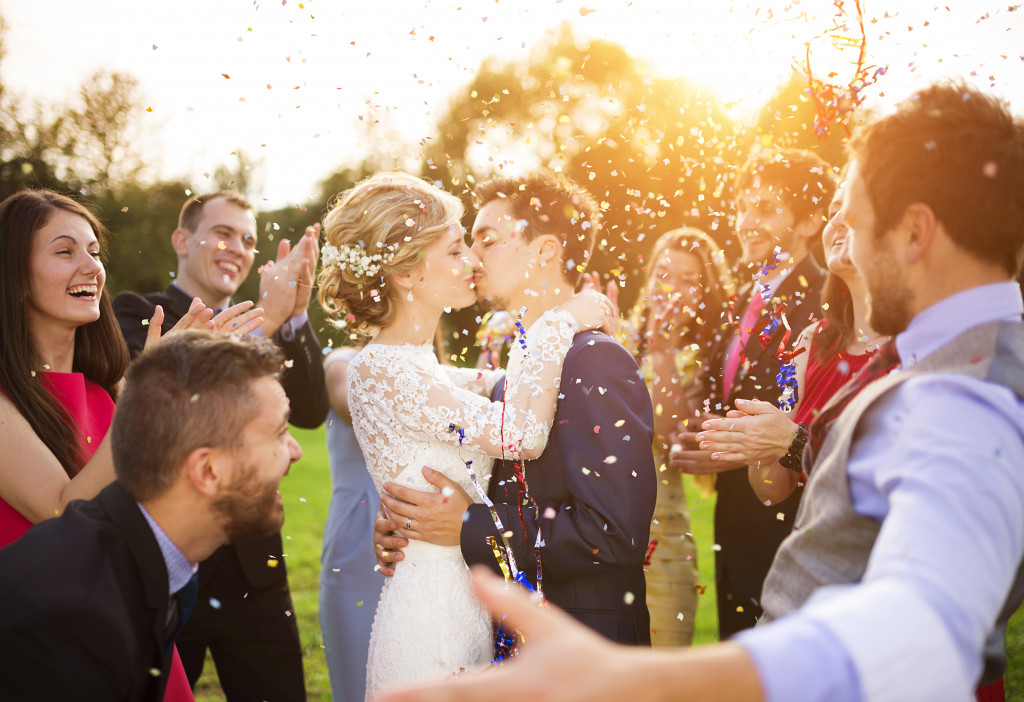 couple getting married